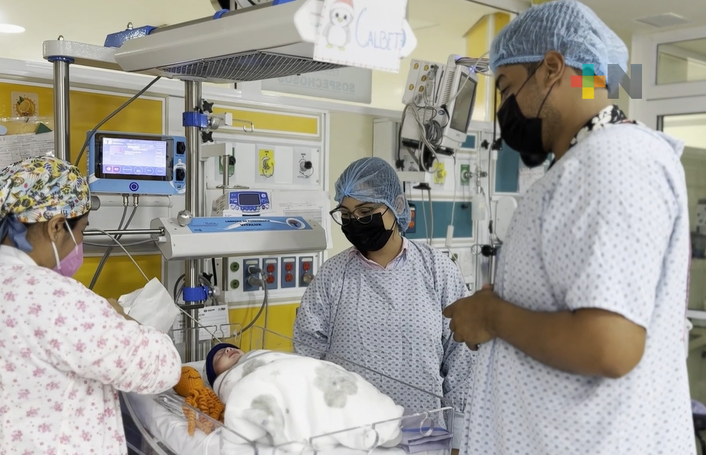 Atención oportuna de la Secretaría de Salud salva la vida de bebé prematuro