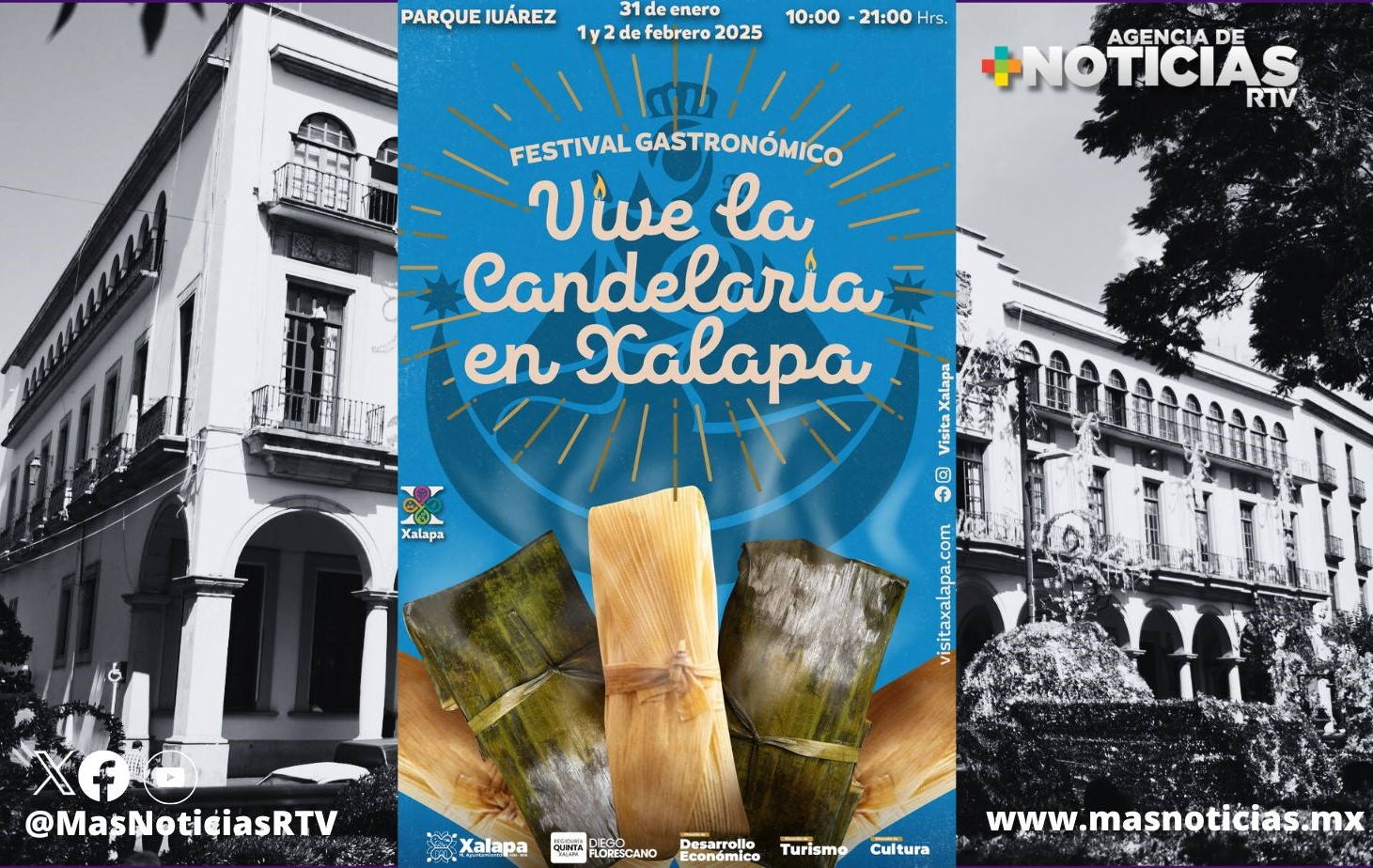 Lanzan convocatoria para participar en festival gastronómico Vive La Candelaria en Xalapa