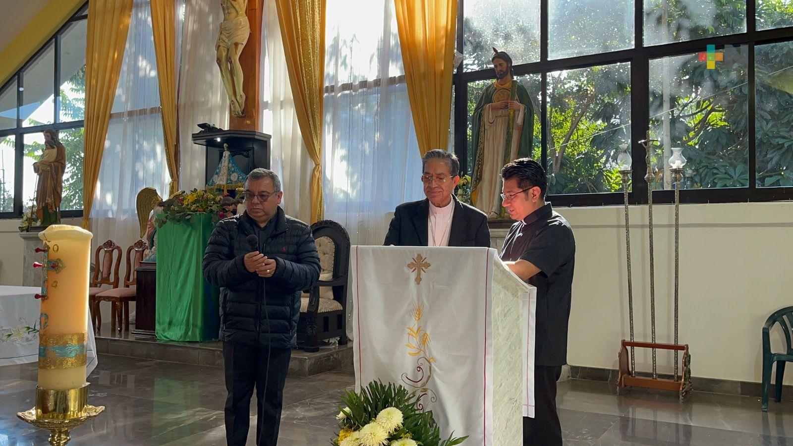 En Martínez de la Torre, diócesis de Papantla realiza importante trabajo eclesiástico