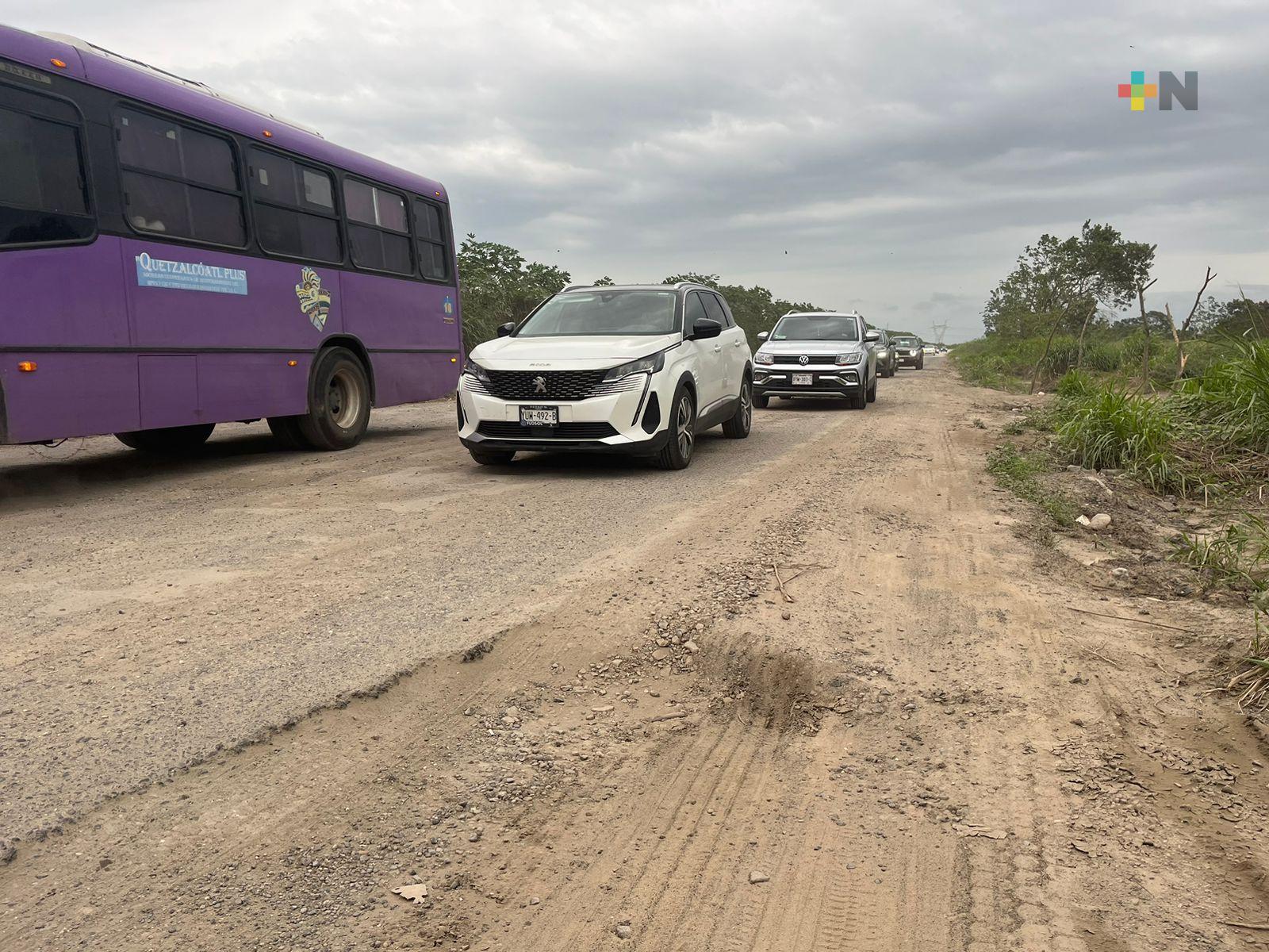 En breve comenzará rehabilitación de carretera Transístmica en el tramo de Las Matas a Minatitlán
