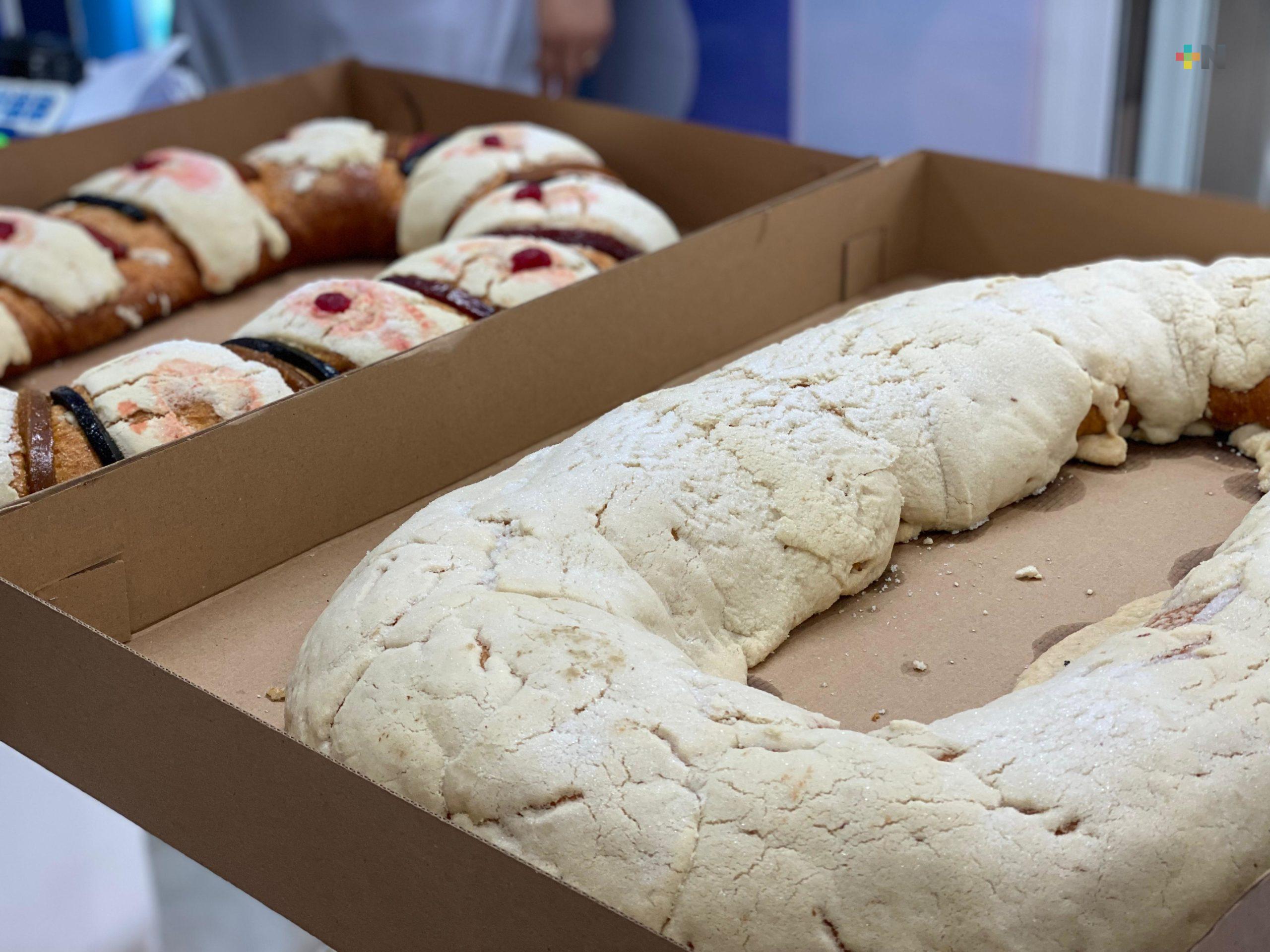 Por roscas de Reyes, panaderías de Veracruz puerto registran incremento en ventas