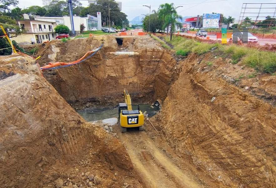 Antes de concluir enero quedará reparado socavón en bulevar de Córdoba