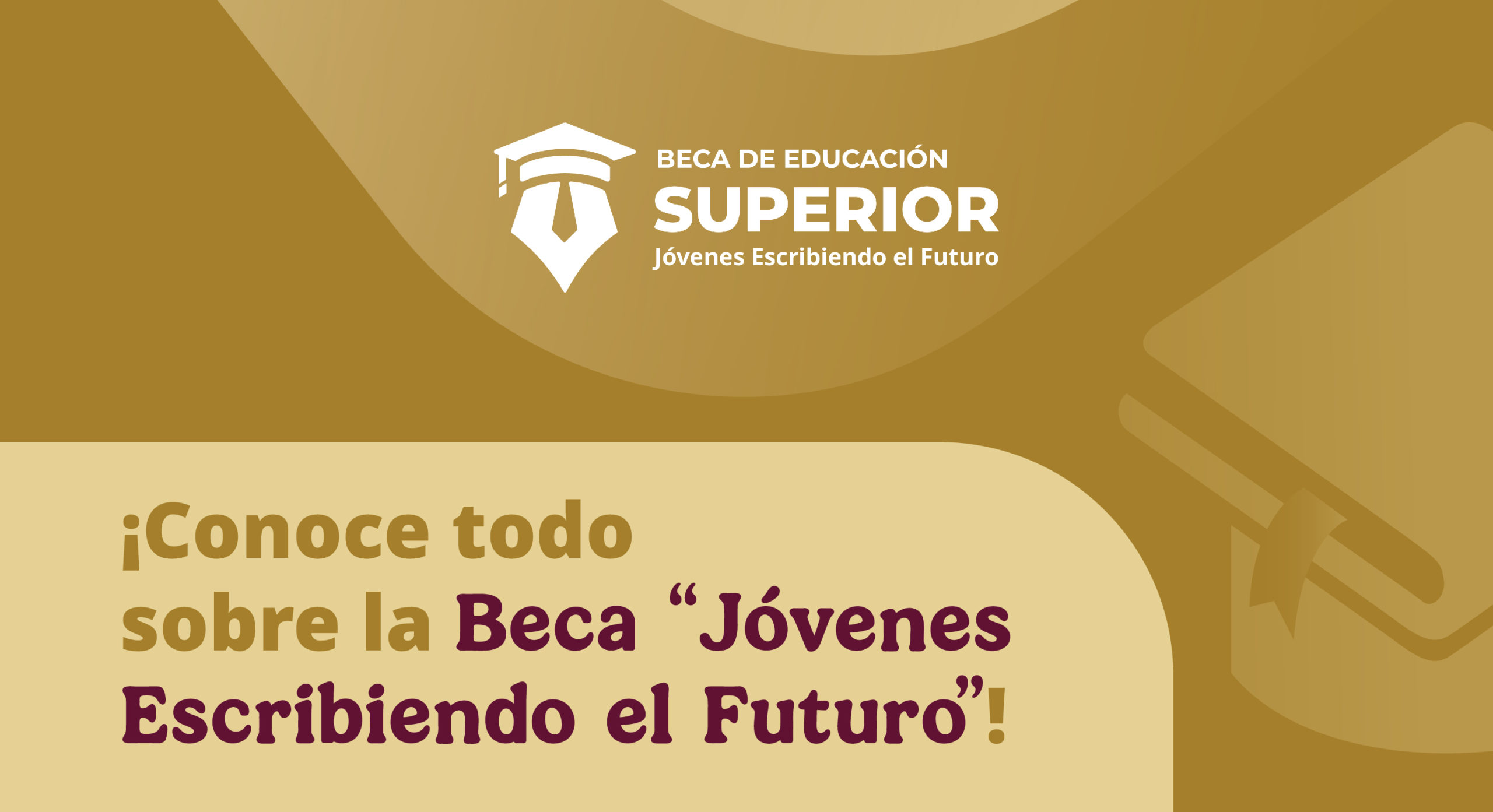 Conoce todo sobre la beca “Jóvenes Escribiendo el Futuro»