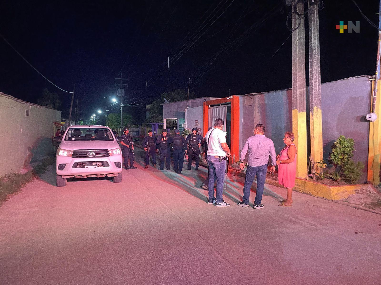 Con machetazos y balazos agrede a su padre en Las Choapas