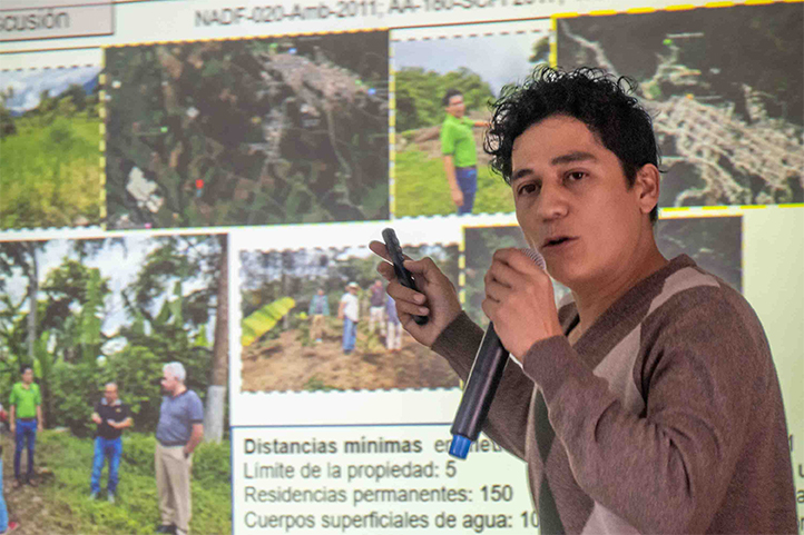Alumno UV desarrolla proyecto de compostaje con consorcios microbianos