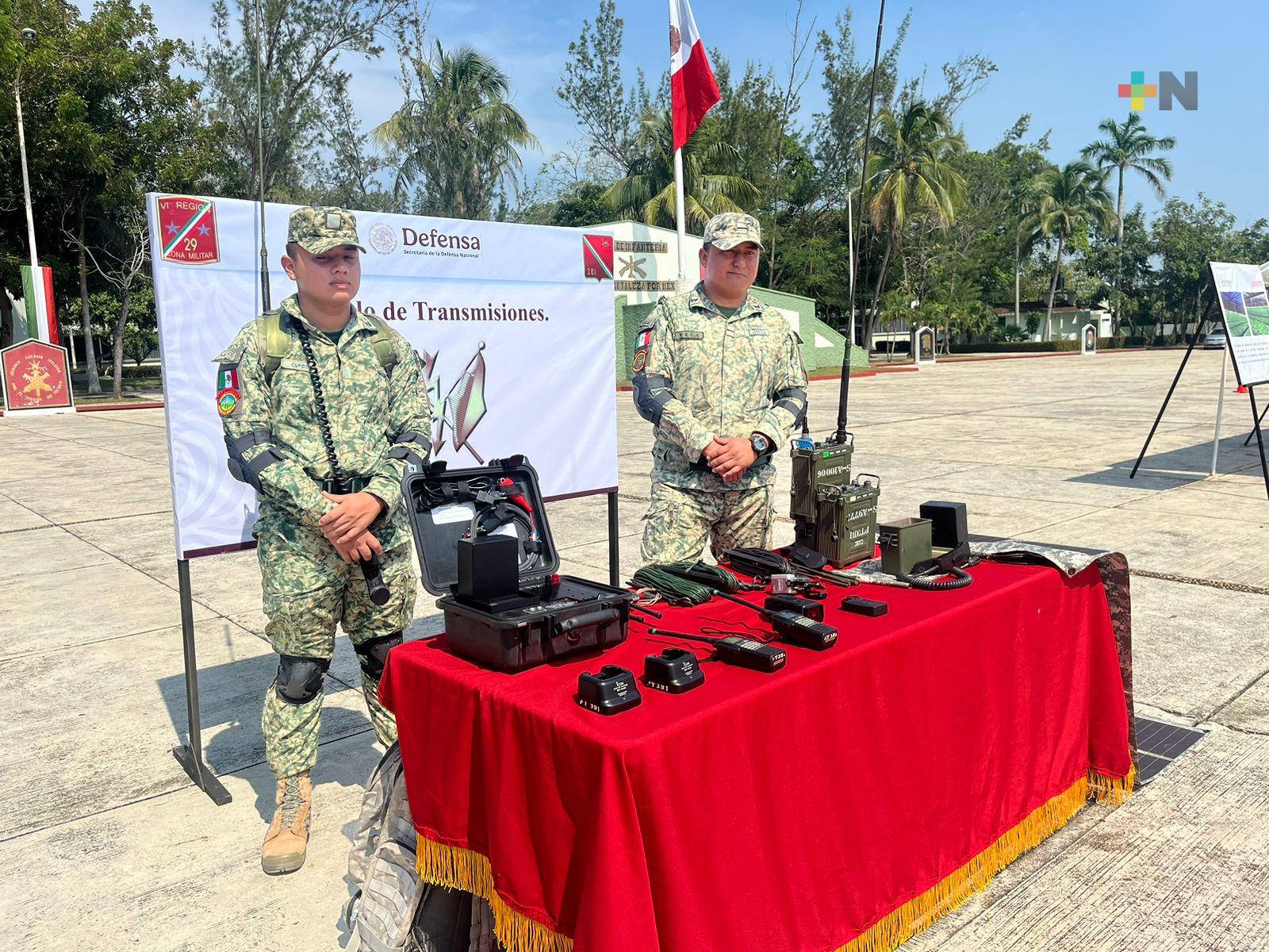 En Mina conmemoran 112 aniversario del Ejército Mexicano