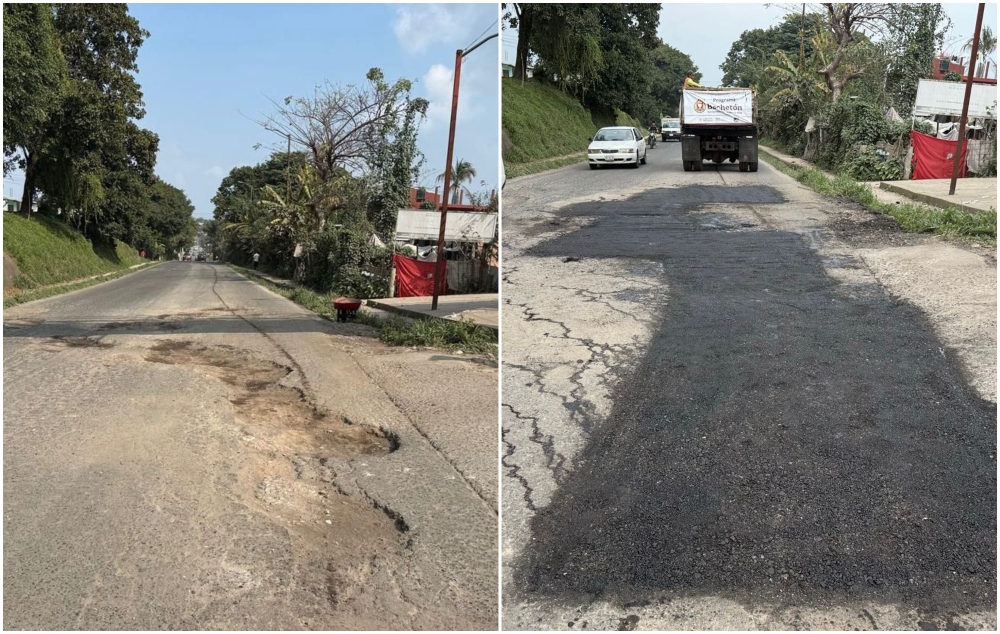 Atiende SICT Veracruz, tramo carretero de Santa Cruz-Tlapacoyan