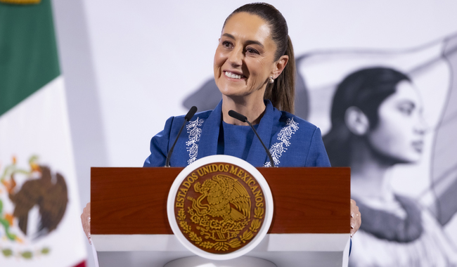 No tengo miedo, tengo un pueblo que me respalda: Claudia Sheinbaum
