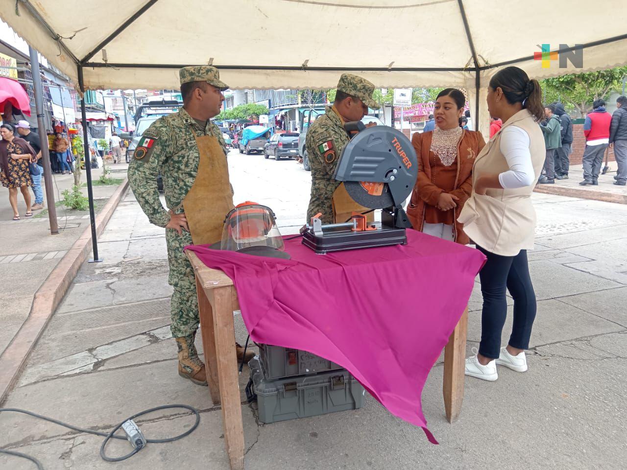 Sedena realiza canje de armas en Sayula