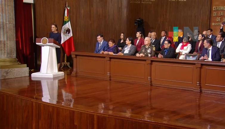 Anuncia Claudia Sheinbaum dos iniciativas de reforma constitucional contra nepotismo y reelección