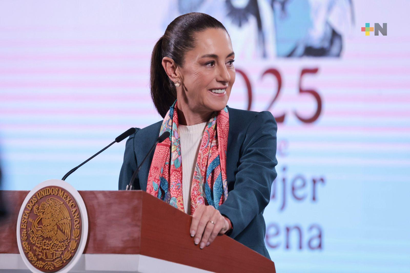 Presidenta Claudia Sheinbaum confirma visita a Veracruz y Tuxpan