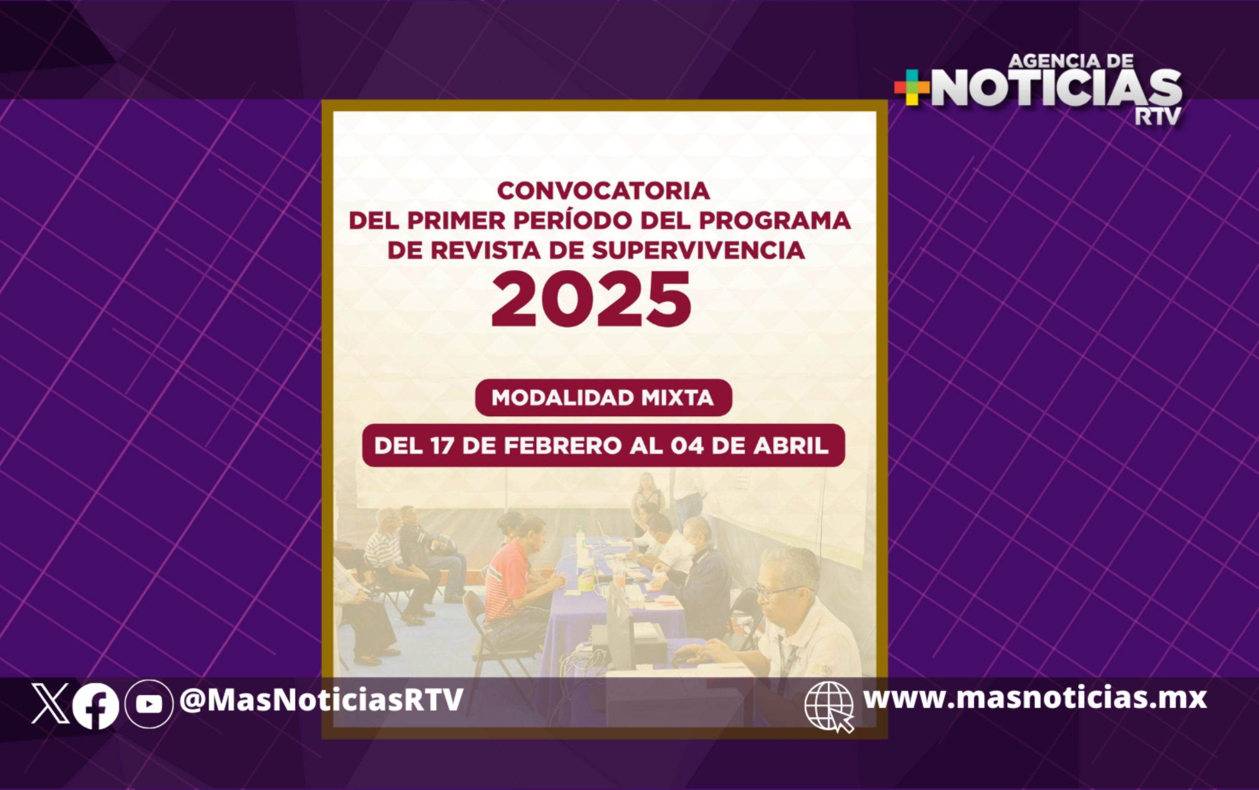 Inicia el pase de revista de jubilados y pensionados del IPE