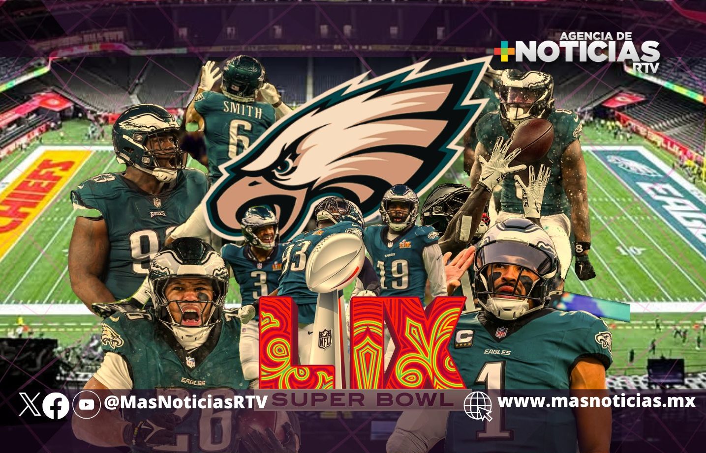 Filadelfia, nuevo campeón de la NFL