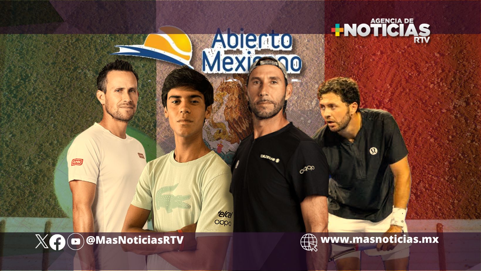 Habrá cuatro mexicanos en Abierto de Acapulco