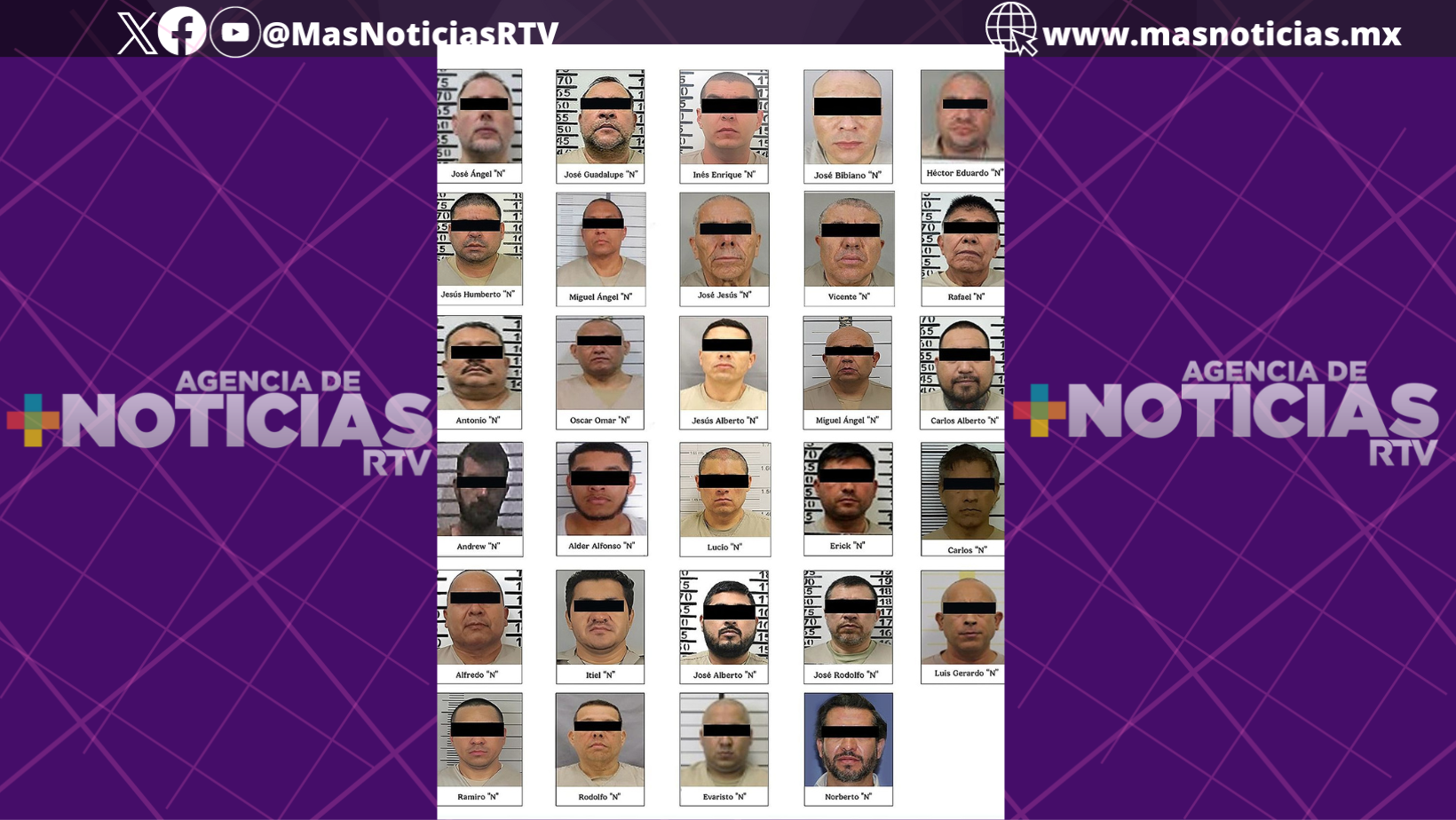 México realizó el traslado de 29 personas a Estados Unidos