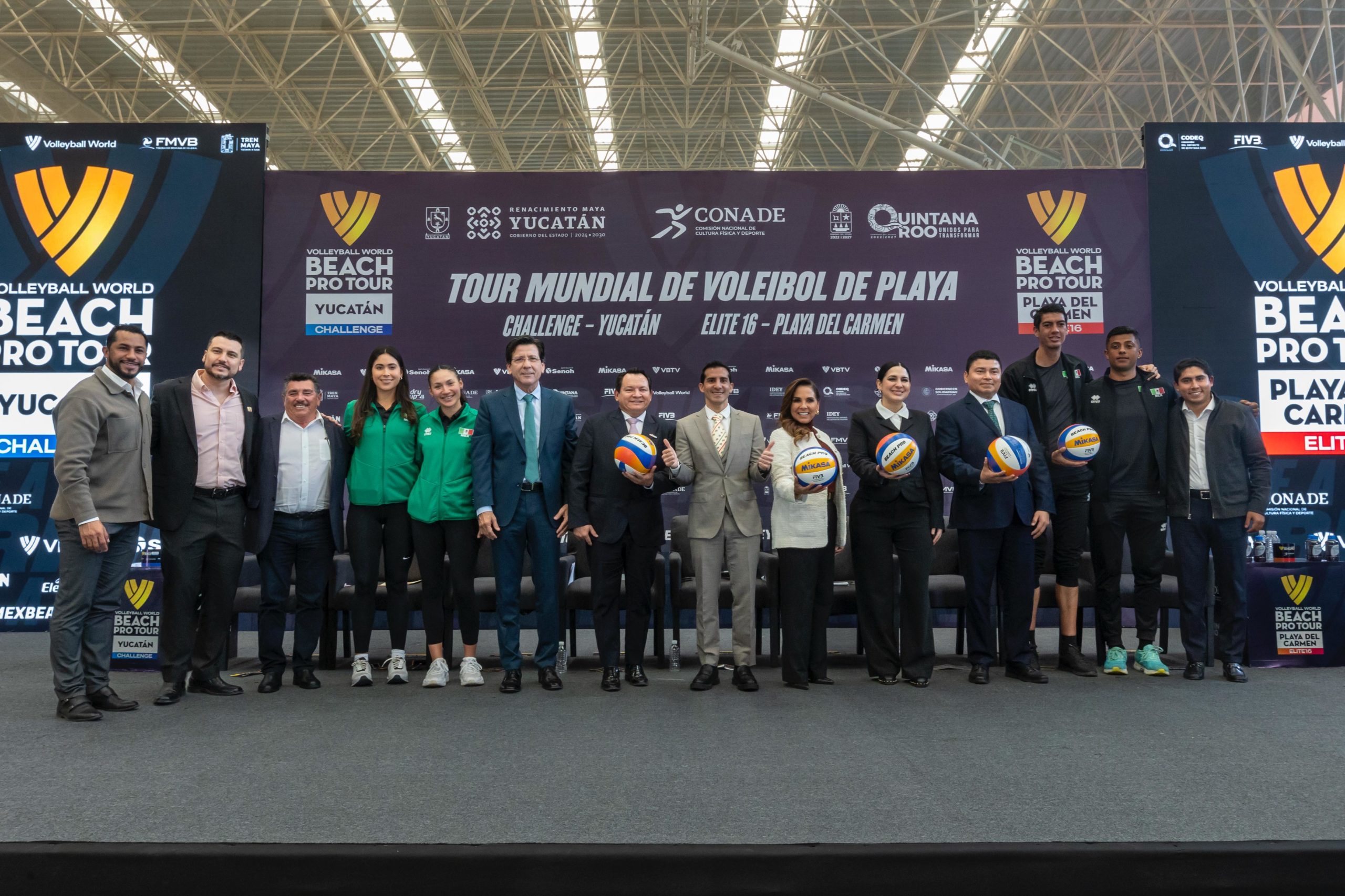 Quintana Roo y Yucatán tendrán fechas del Tour Mundial de Voleibol de Playa