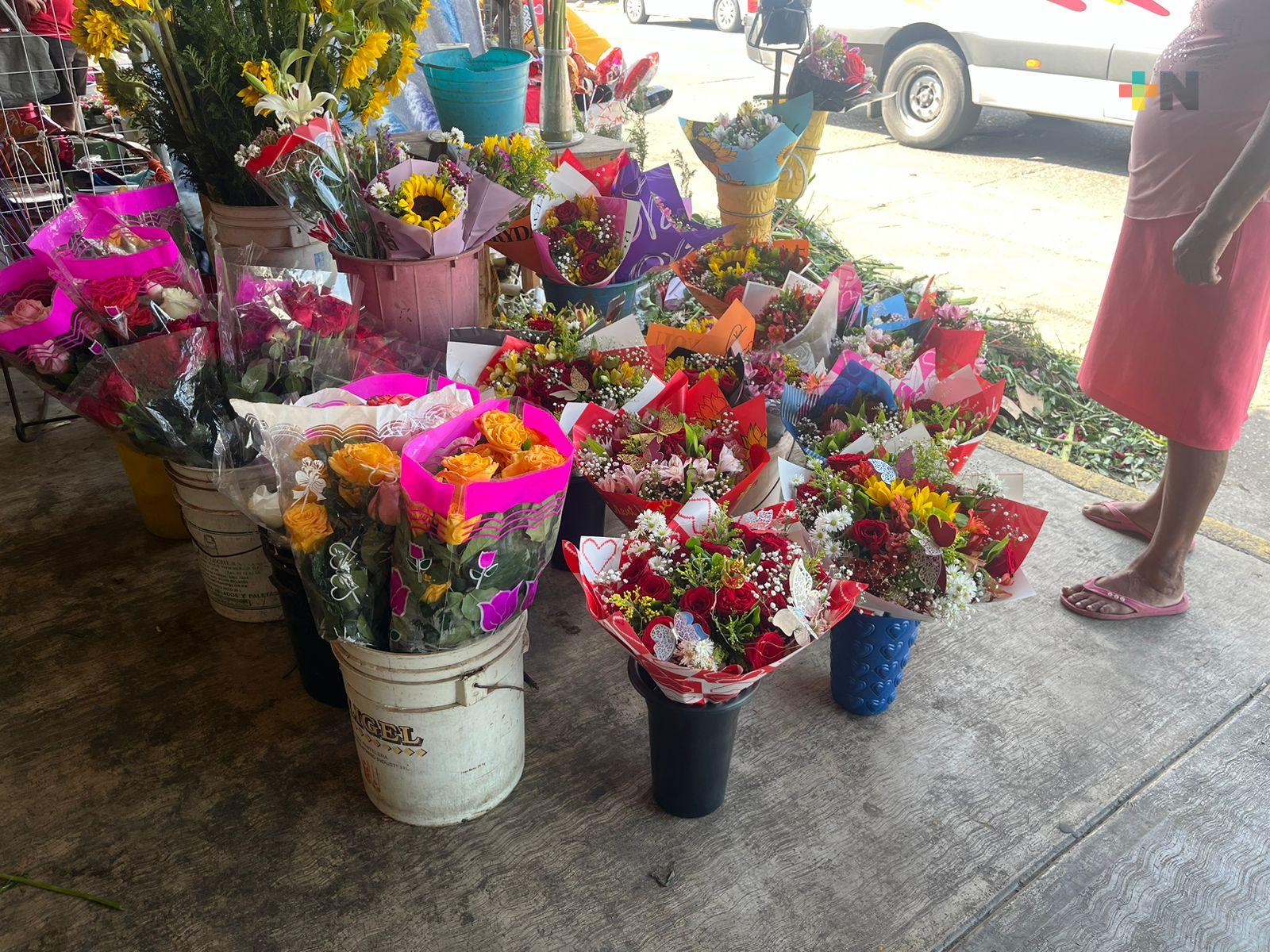 Buenas ventas de flores y regalos en Minatitlán