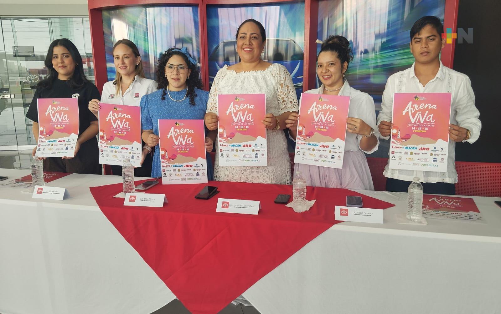 En Veracruz presentan festival «Arena Viva»