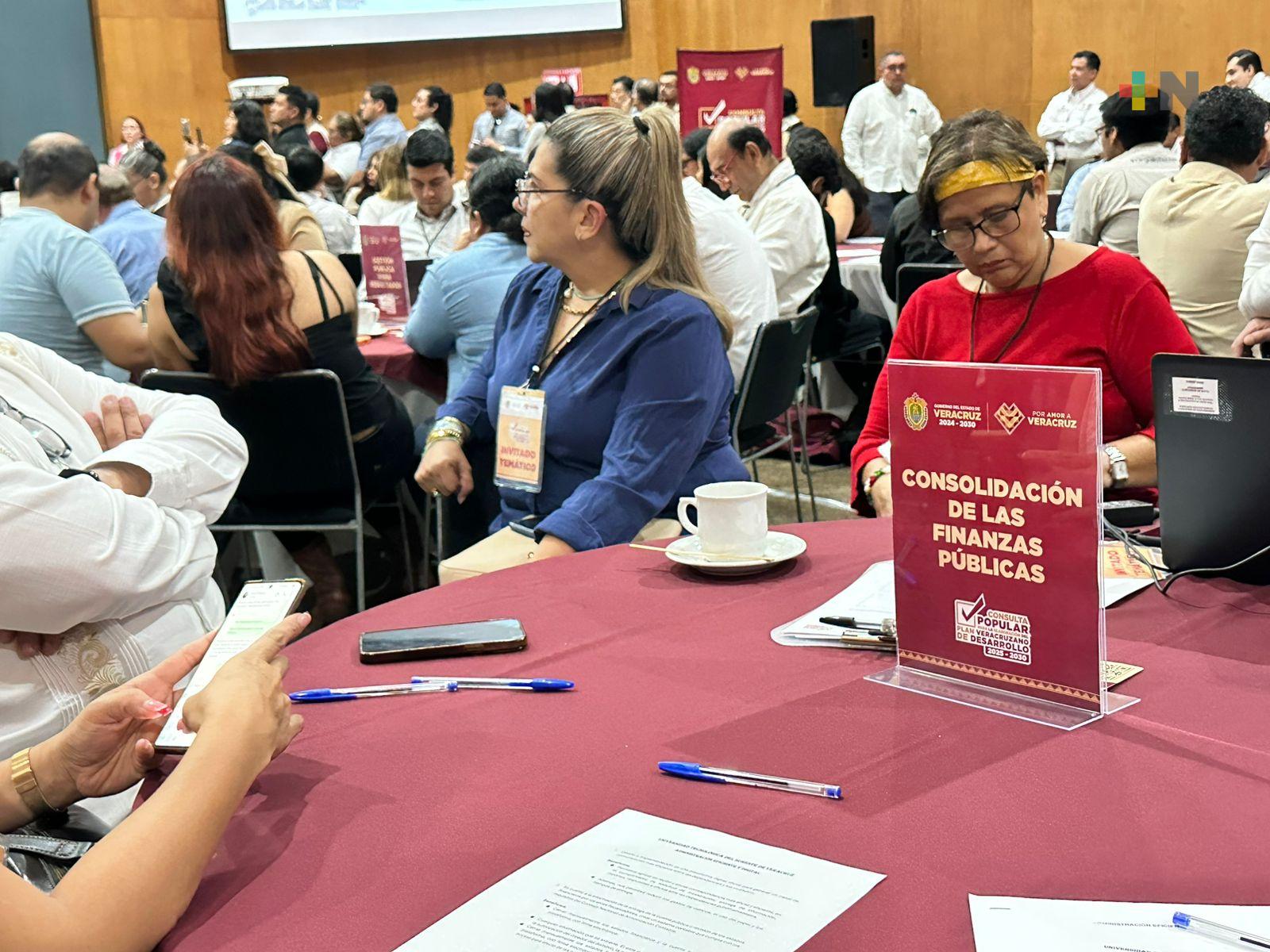 Se realiza foro regional de participación ciudadana en Coatza para trazar Plan Veracruzano de Desarrollo
