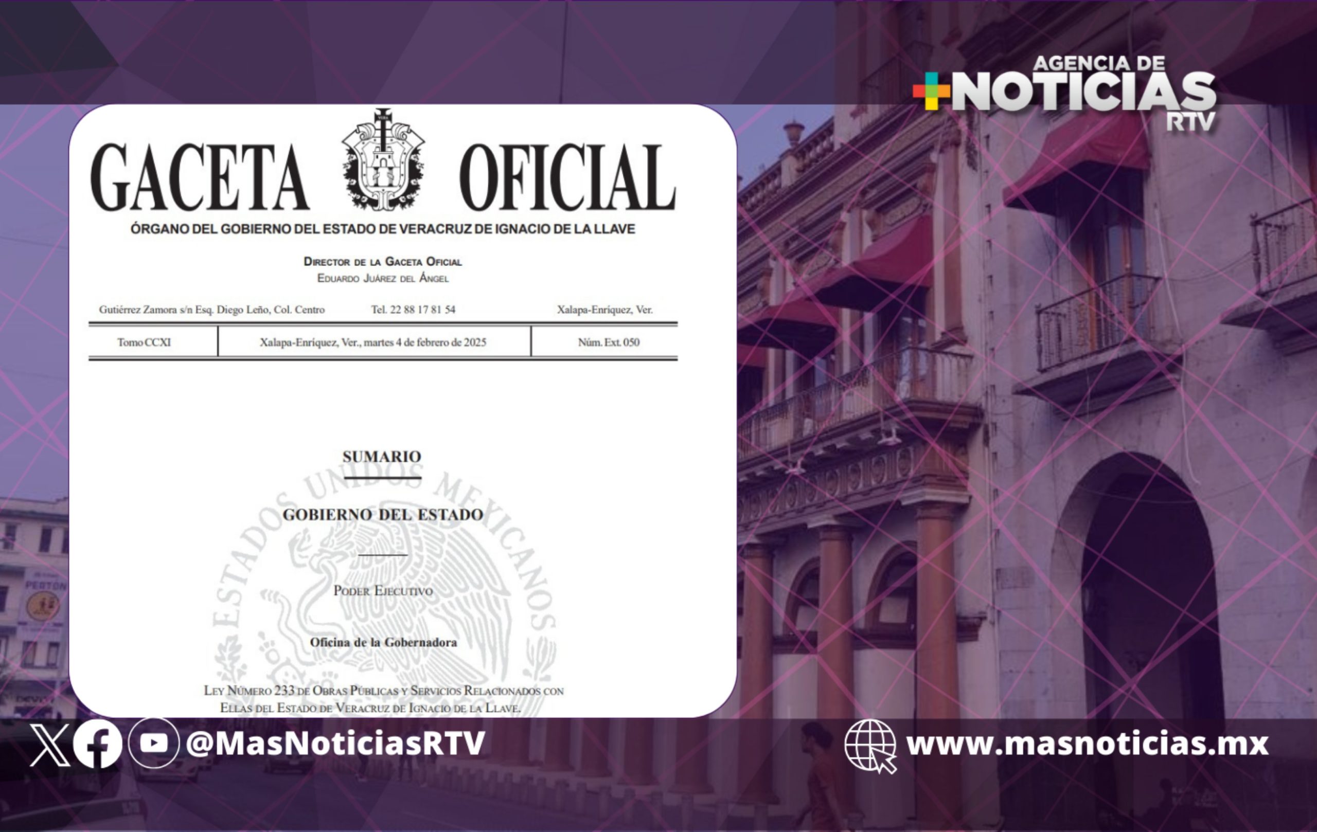 Promulga Rocío Nahle nueva Ley de Obras Públicas