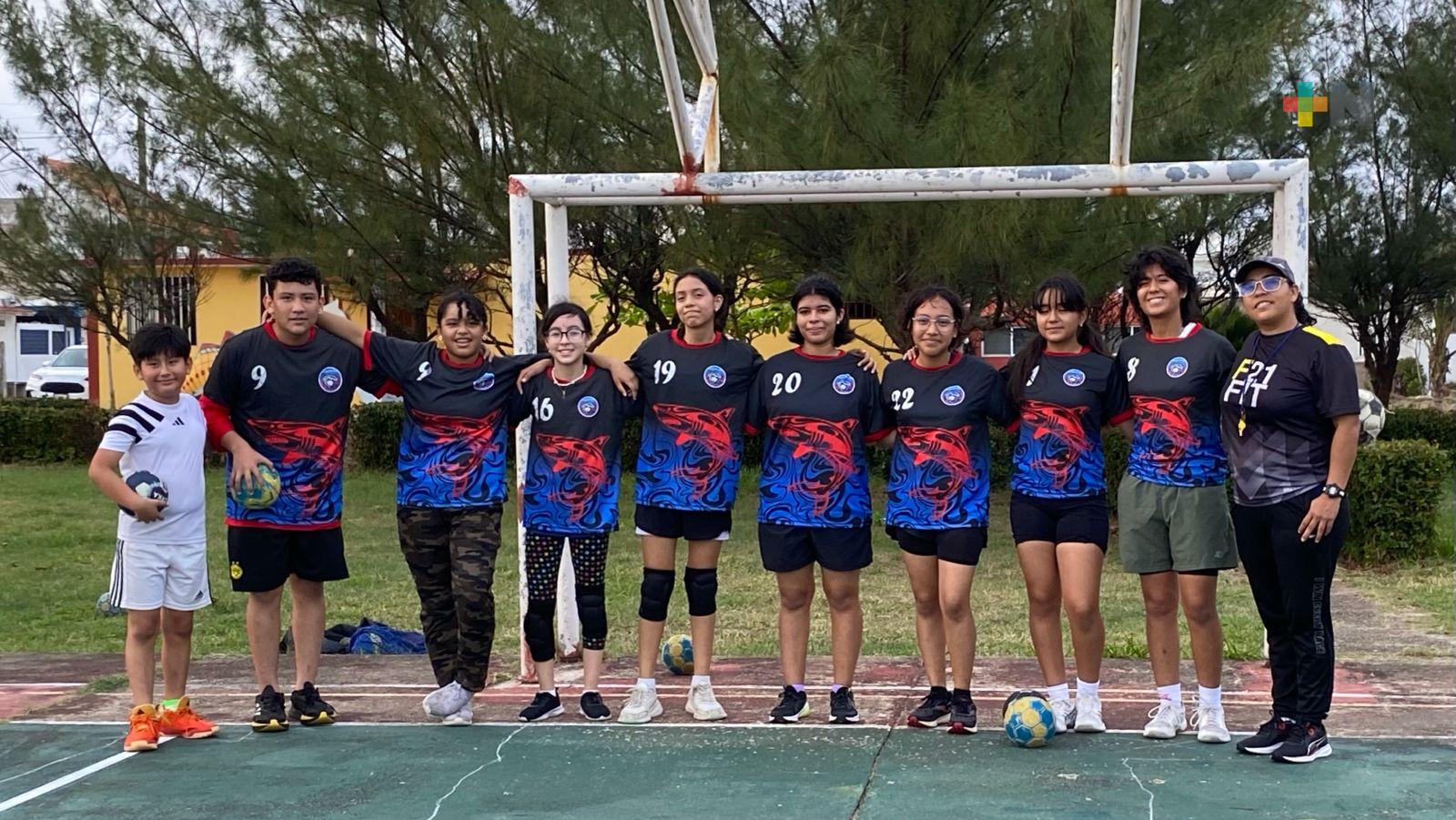 Listos equipos de Handball para participar en “Selectivo Estatal Veracruz” 2025