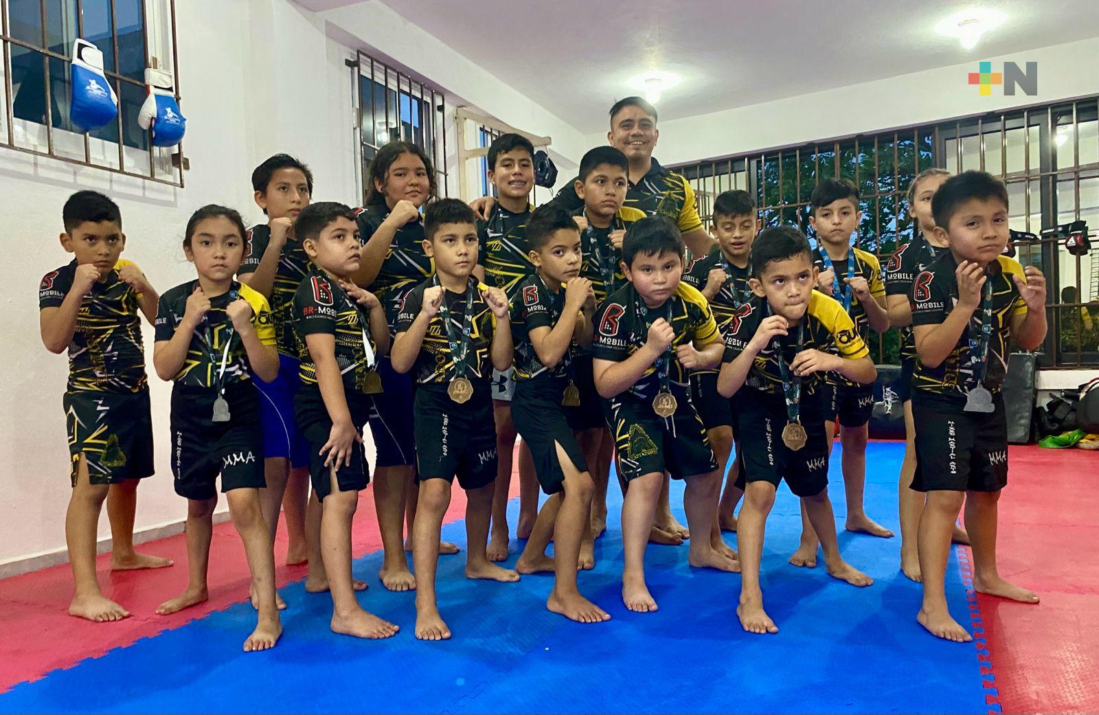 «Gladiadores» preparan participación en Abierto Coatza de jiujitsu