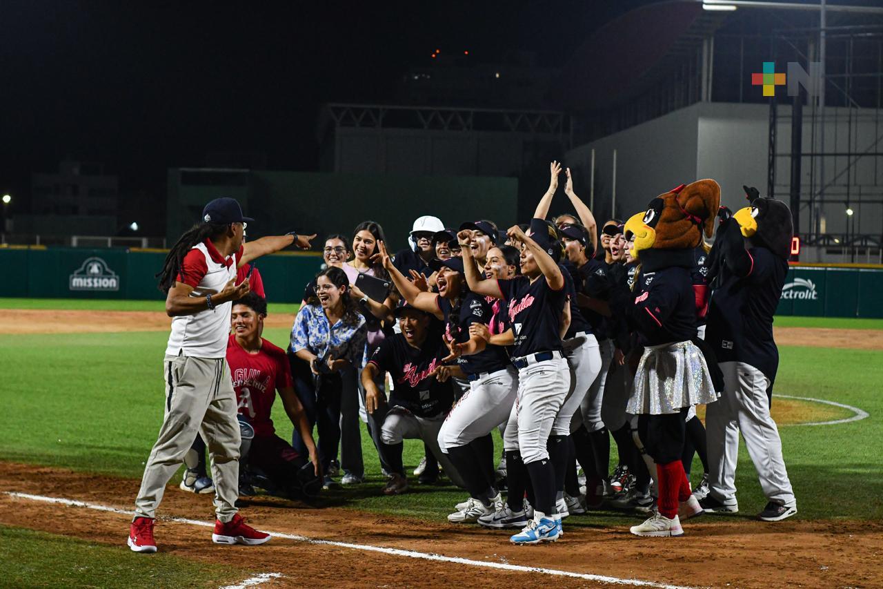 Veracruz vence a Hermosillo con «carrera de caballito»