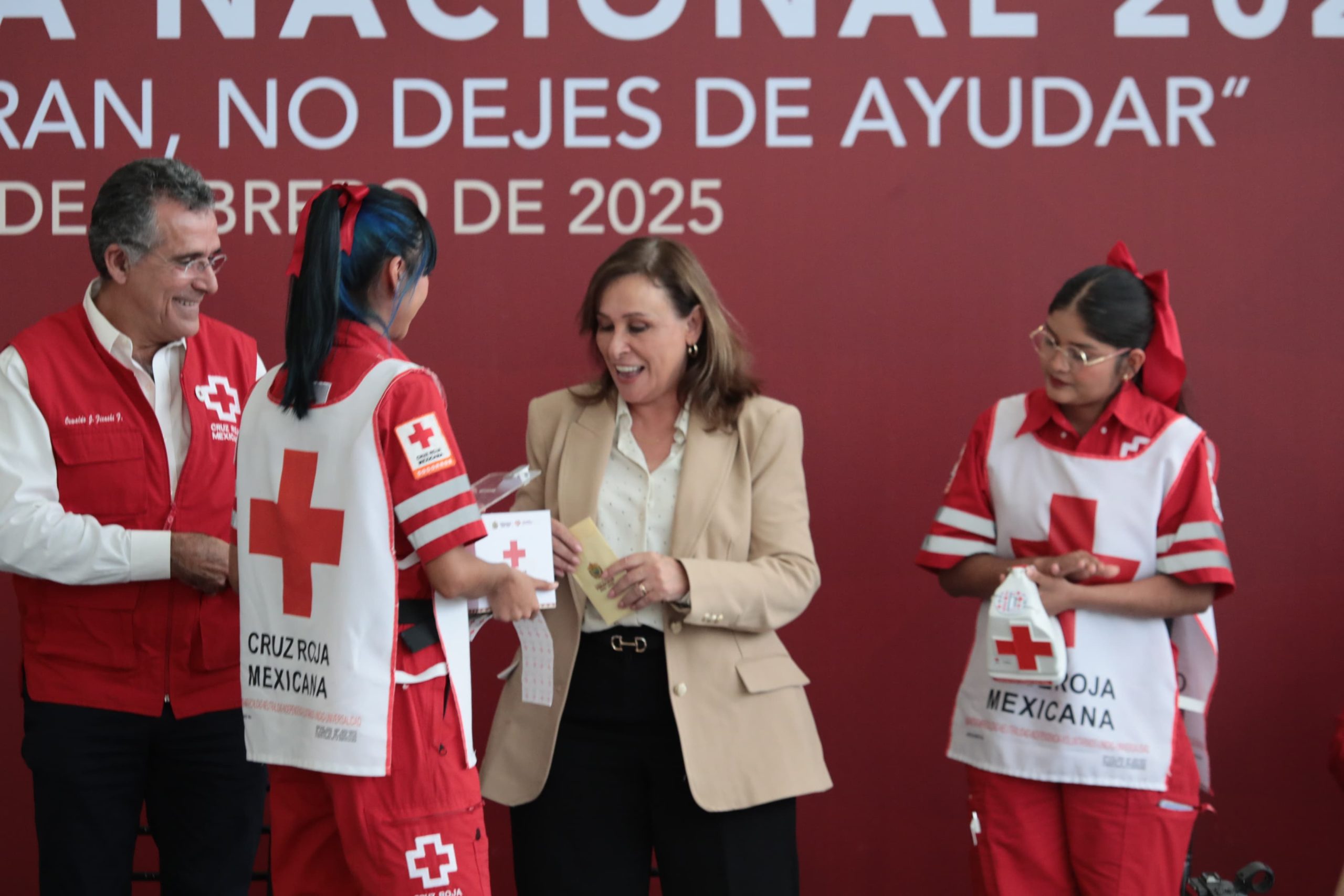 Inicia en Veracruz colecta nacional 2025 de Cruz Roja Mexicana
