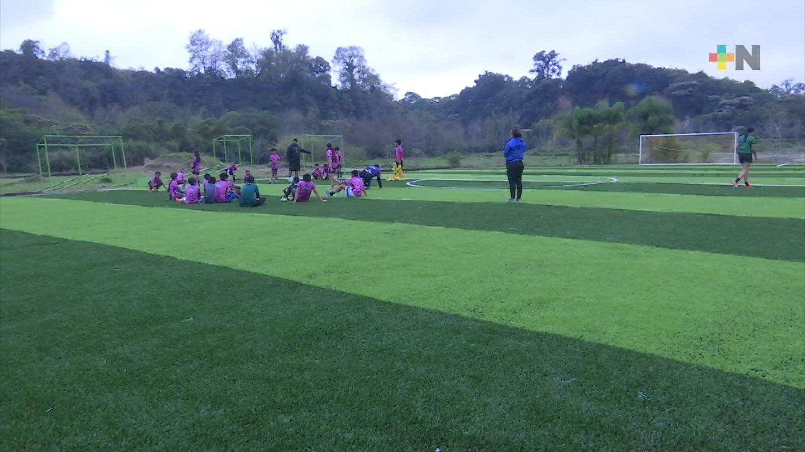 Inter de Xalapa continúa con la formación de jóvenes futbolistas