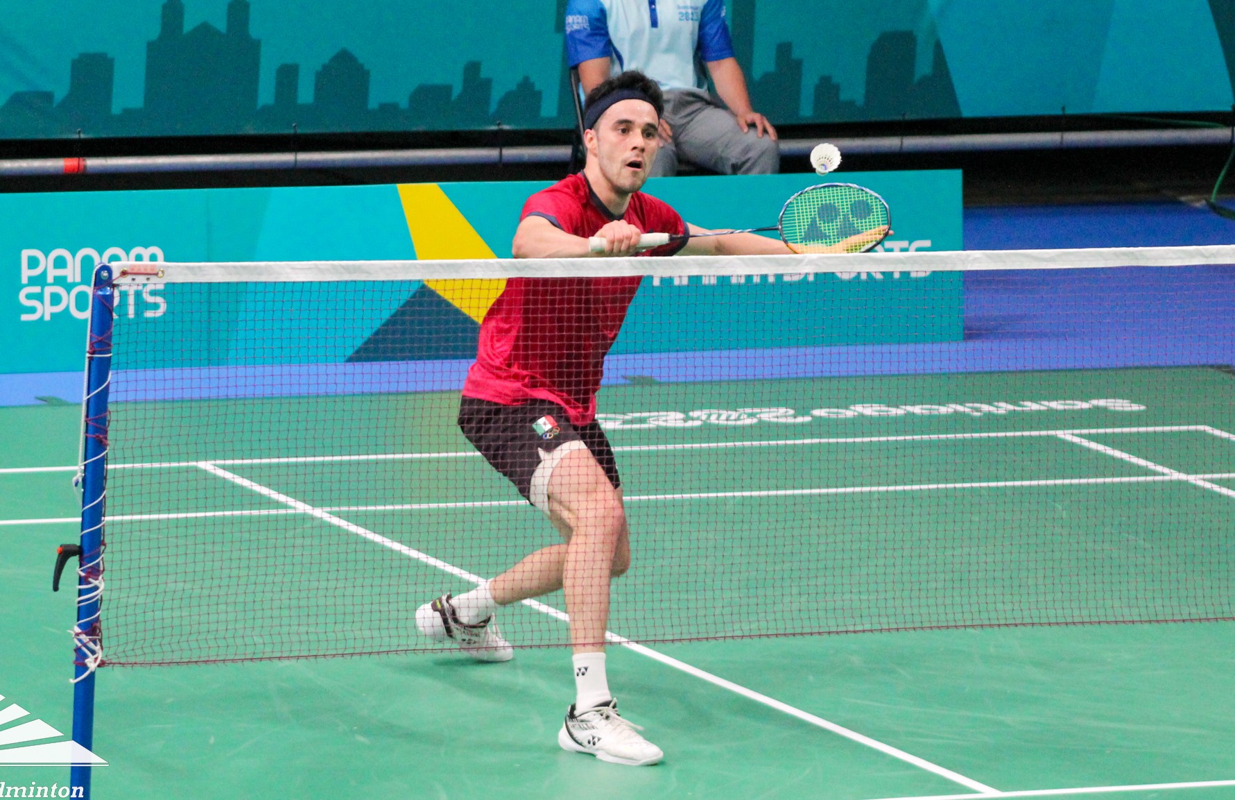 Job Castillo se alista para la Copa Panamericana de Bádminton