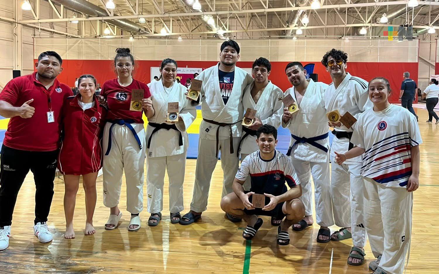 Judocas regresan con medallas de oro a Coatzacoalcos