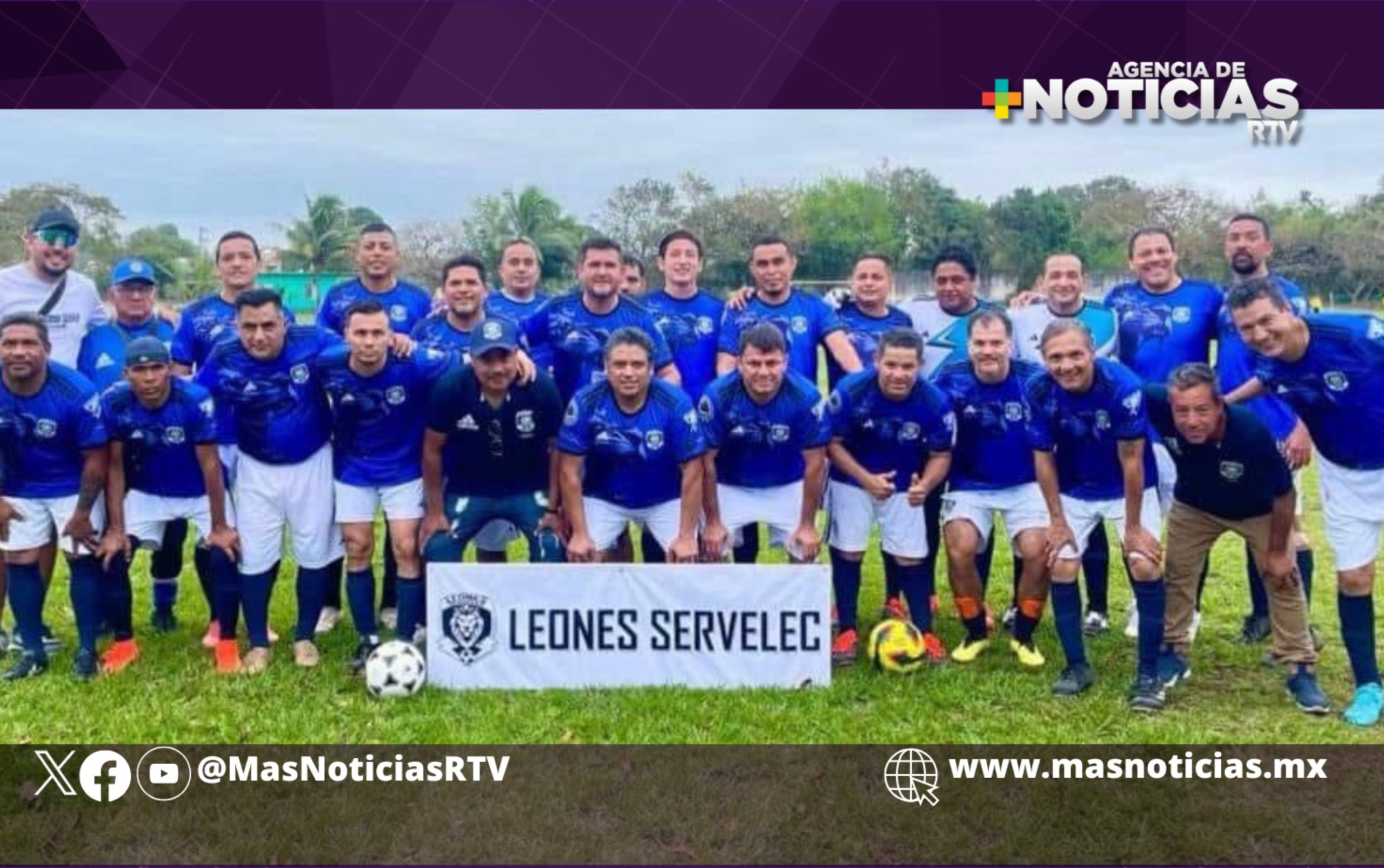Leones Servelec invicto en la Liga de Veteranos Roberto Oropeza
