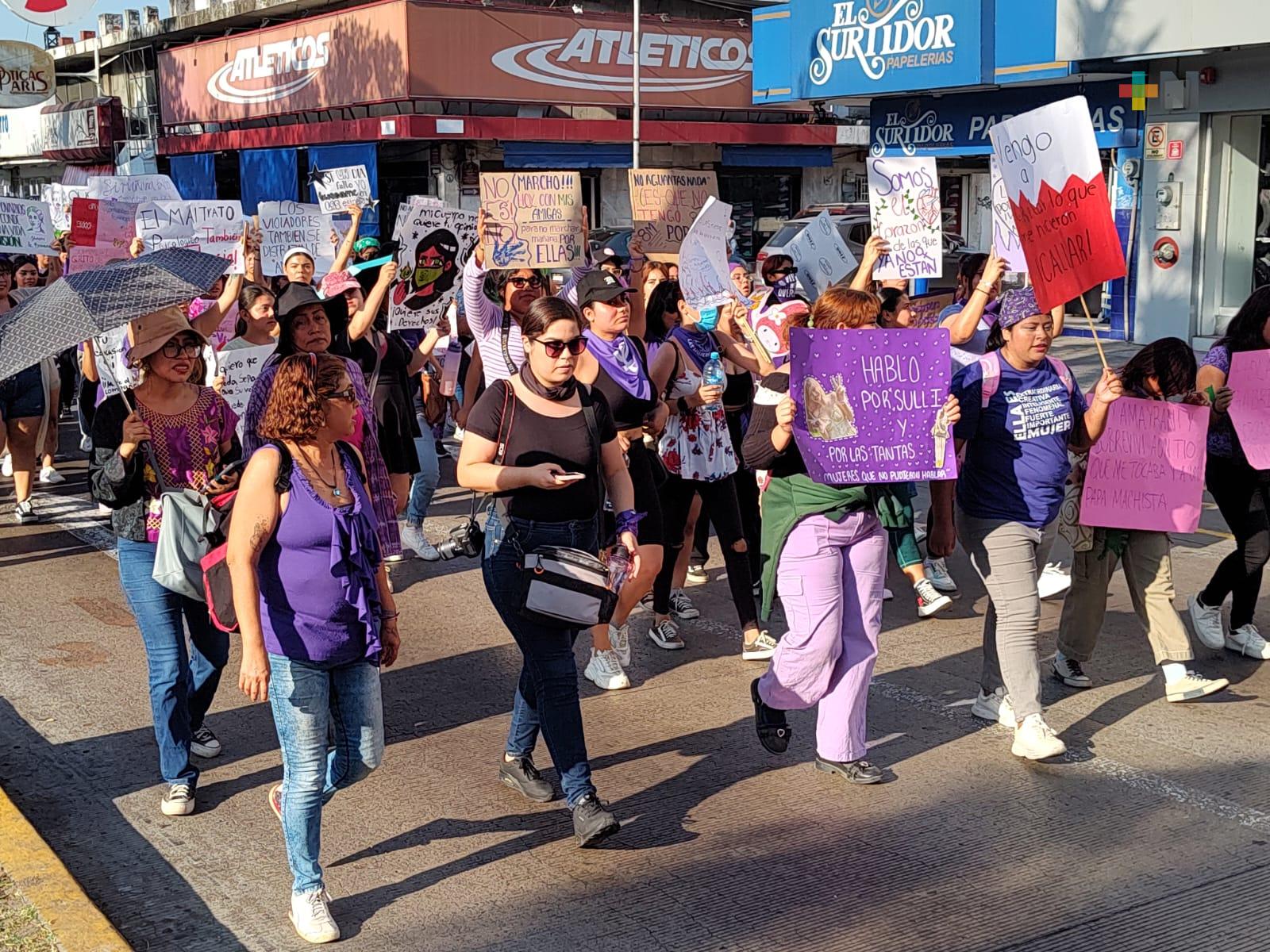 Próximo 8 de marzo mujeres realizarán marchas en zona Veracruz-Boca del Río