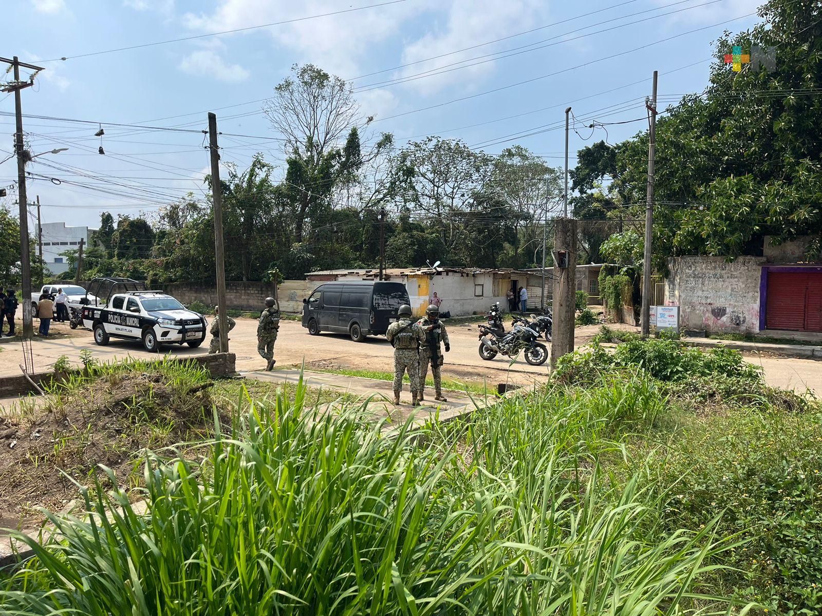Ejército Mexicano realiza patrullajes en municipios del sur de Veracruz