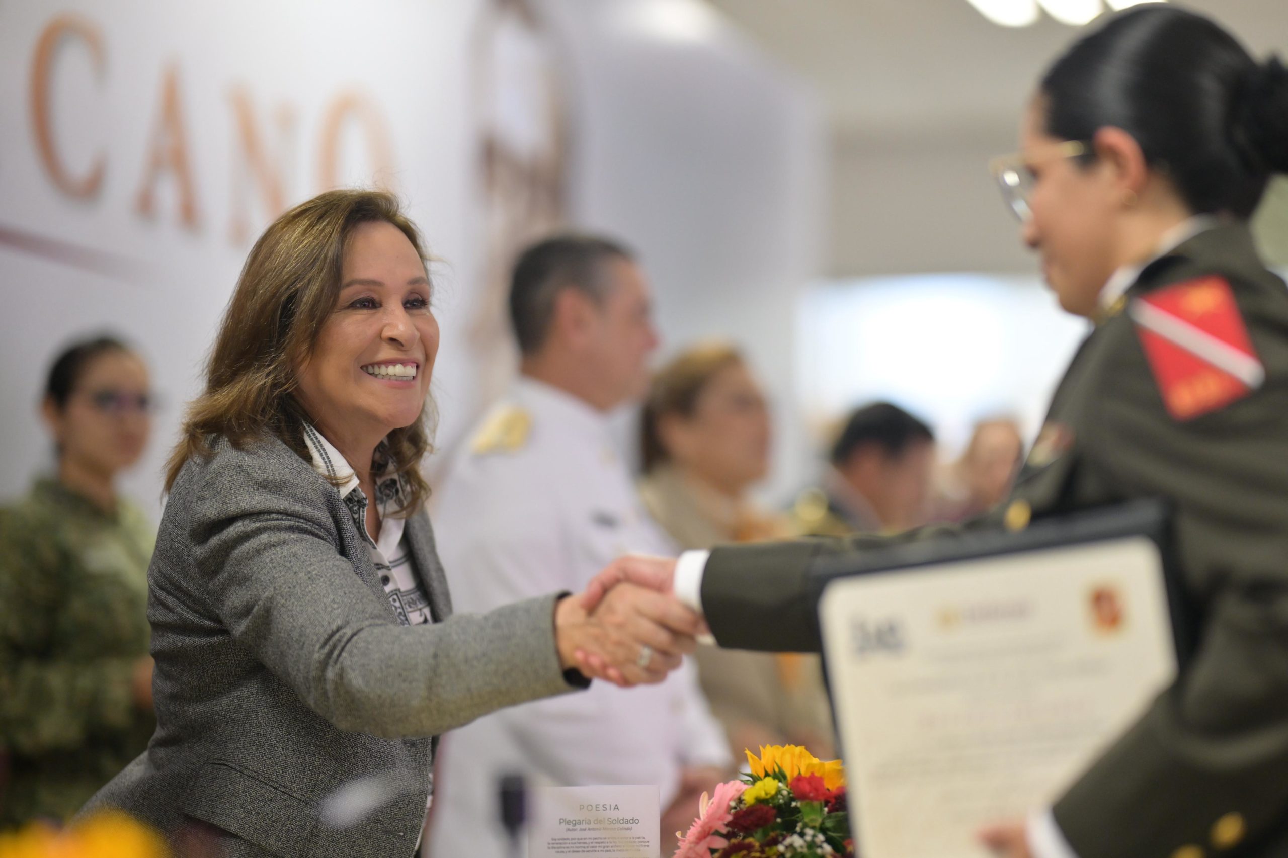 El Ejército Mexicano, pueblo uniformado al servicio de la nación: Rocío Nahle