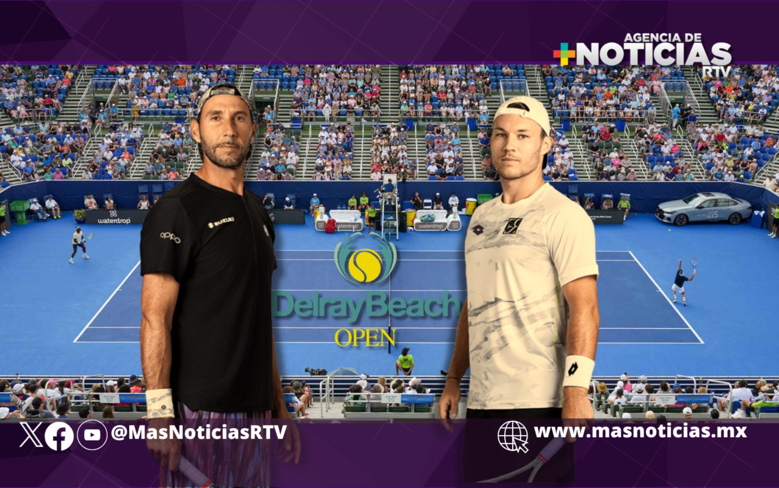 Delray Beach Open, siguiente objetivo de Santiago González