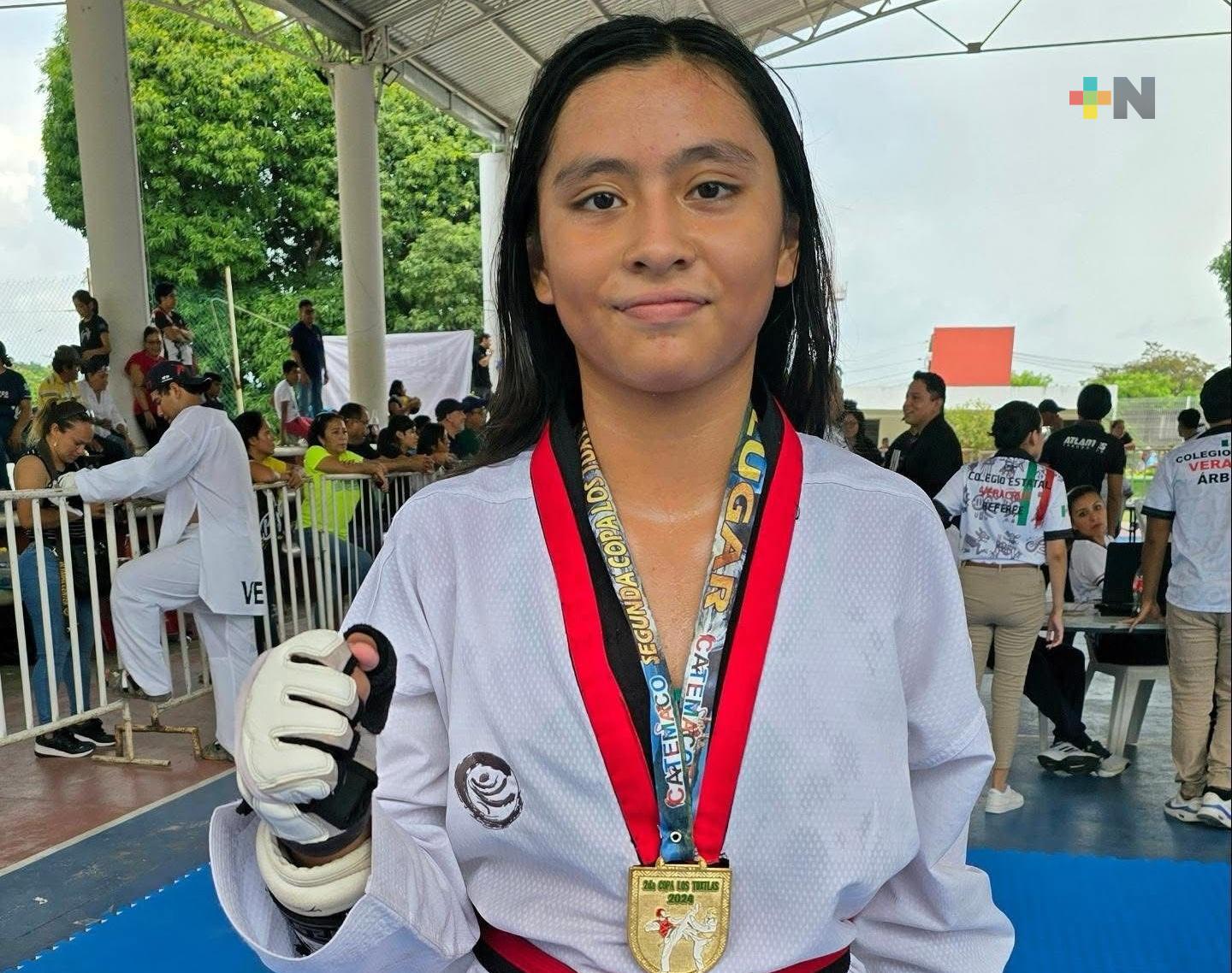 Scarlet Pola busca llegar al Campeonato Mundial de Cadetes de Taekwondo