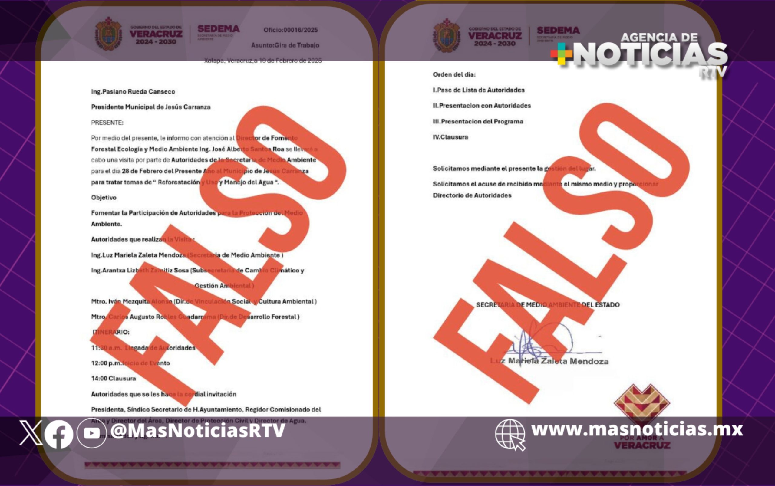 Sedema identifica documentos falsos y gestores ilegítimos