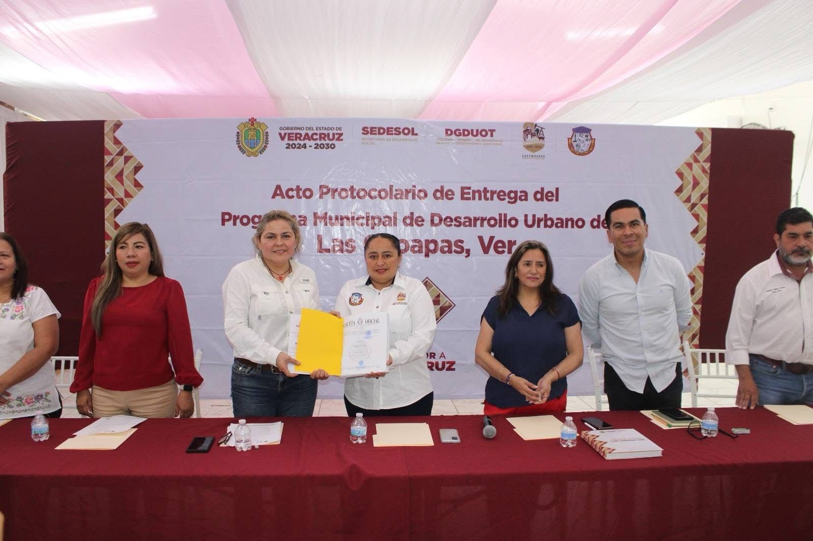 Sedesol reafirma su compromiso con el desarrollo urbano en Las Choapas