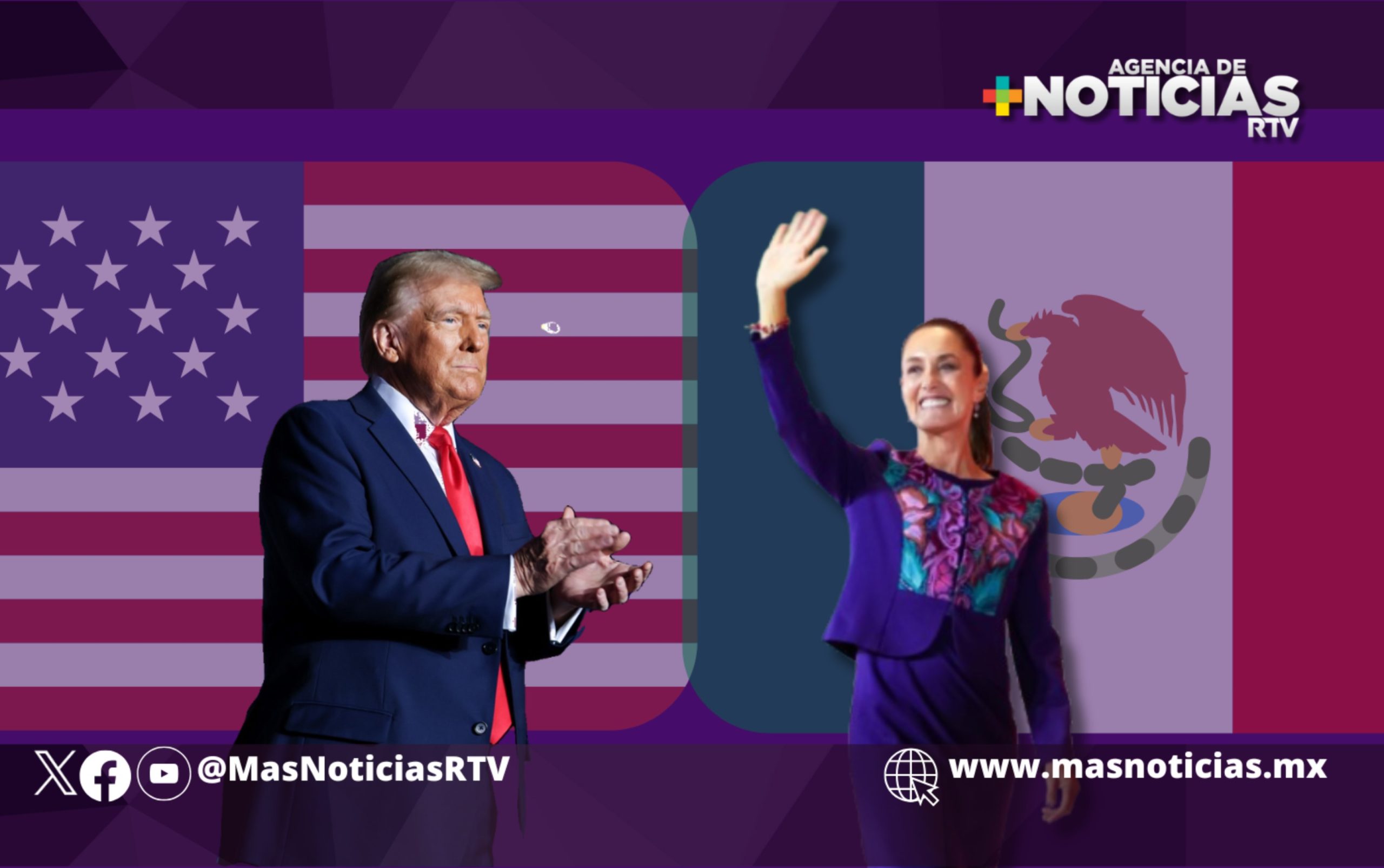 Sheinbaum agradece reconocimiento de Trump a campaña mexicana contra drogas