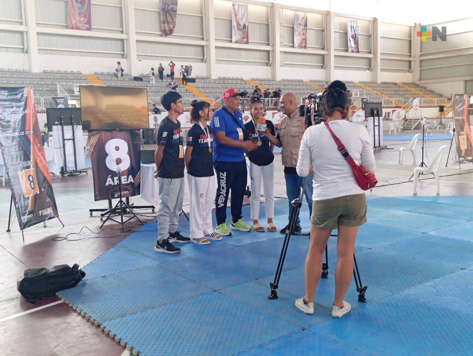 El Poomsae de taekwondo finalizó en Juegos Conade, etapa estatal