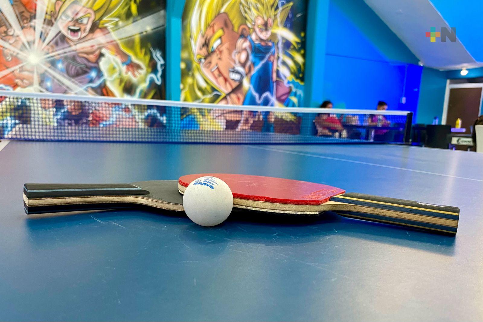 Por integrarse liga de tenis de mesa de la zona sur