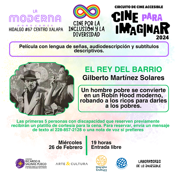 Tin Tan inclusivo. Nueva función de Cine para Imaginar