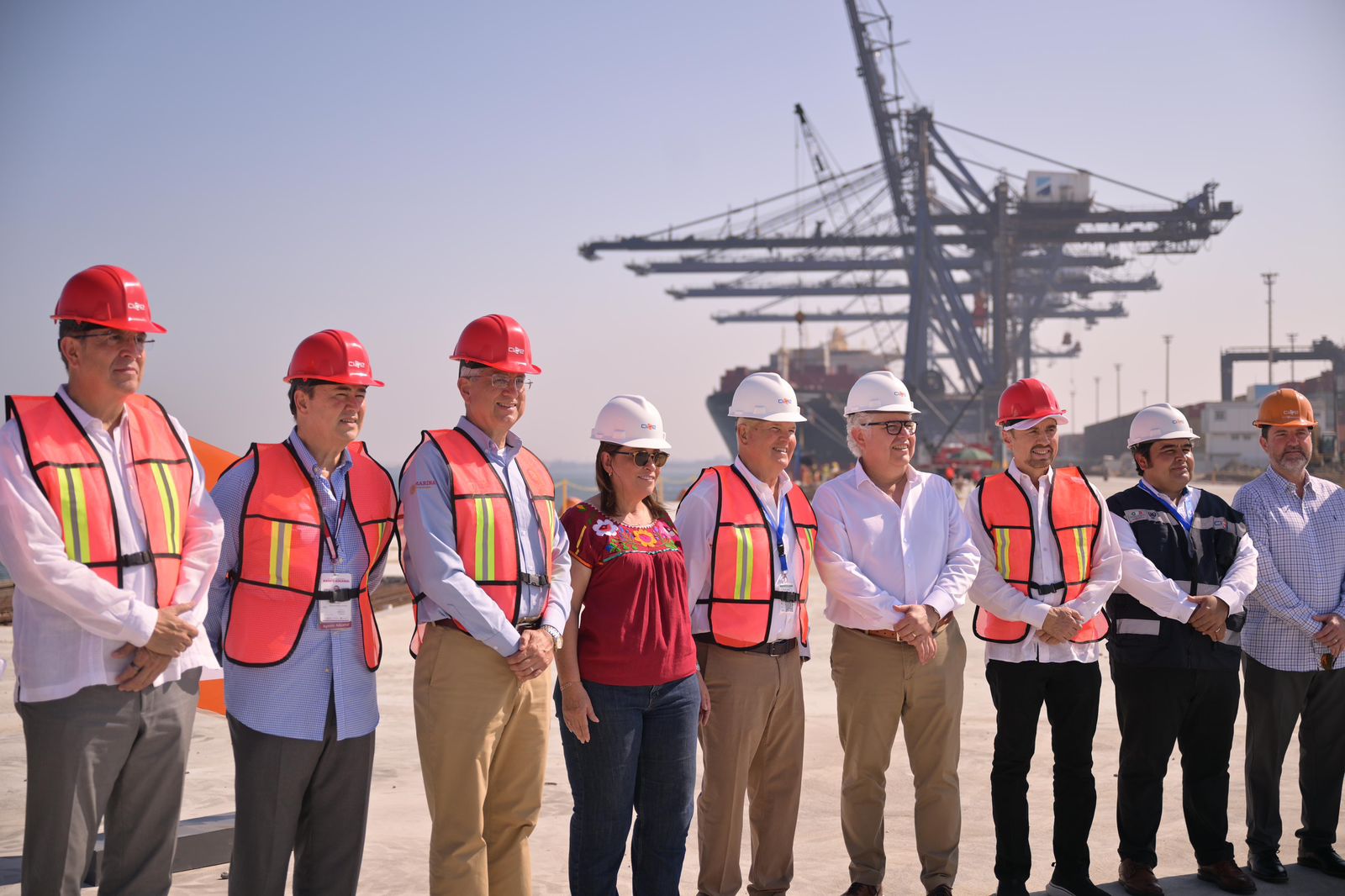 Infraestructura portuaria en Veracruz eleva su competitividad global: Gobernadora