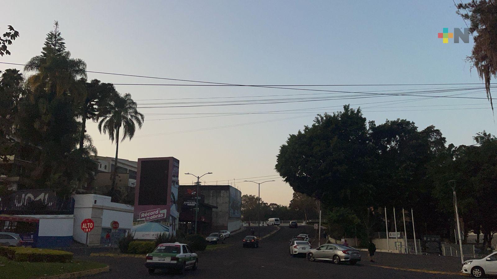 Calor disminuye y probabilidad de lluvias  en región montañosa del estado de Veracruz