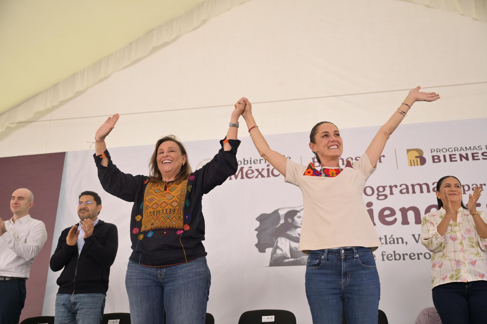 Nahle a Sheinbaum: “Veracruz sabrá corresponder, ayudaremos a levantar el país”