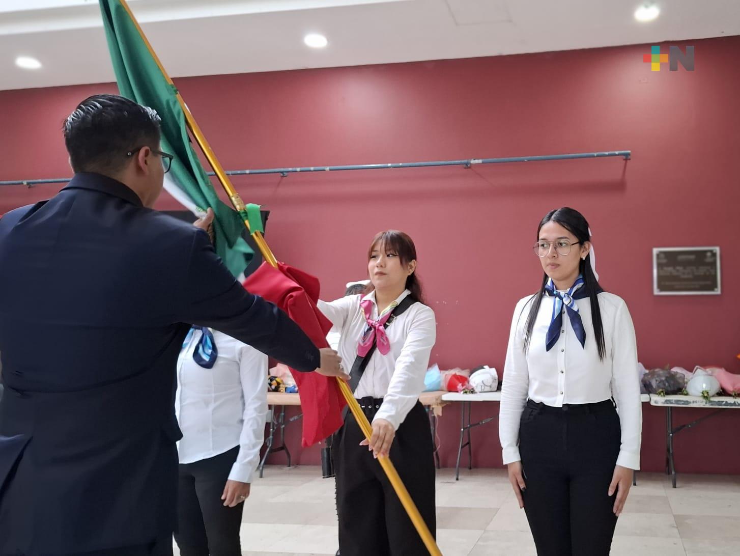 La bandera mexicana es unidad, valor y patriotismo