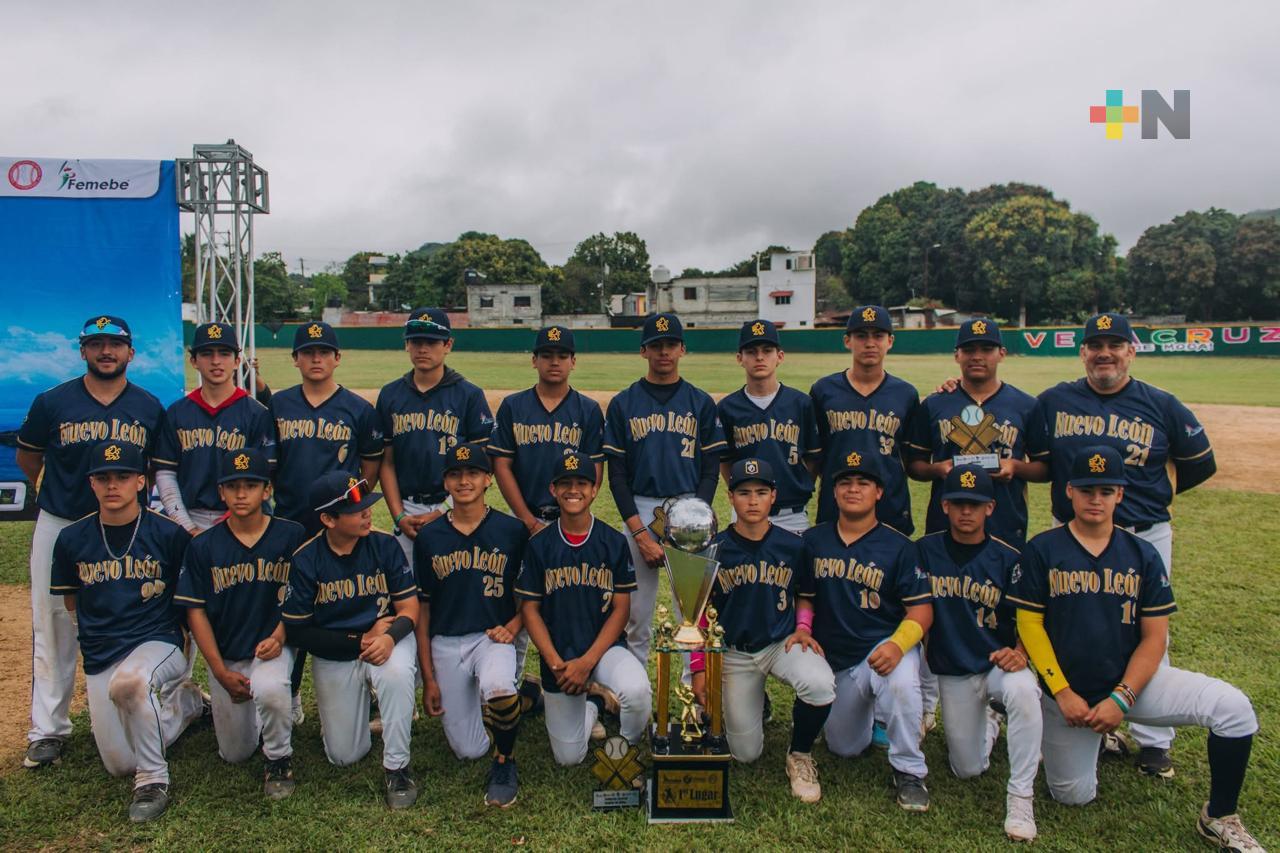 Nuevo León, campeón sub-15