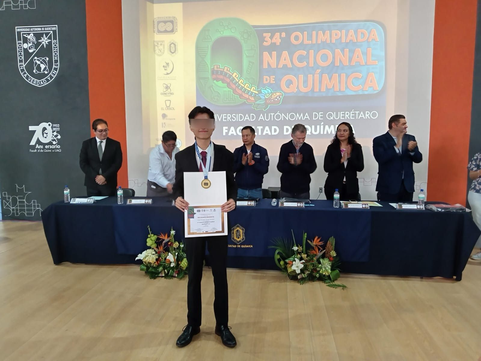 Obtienen alumnos de Cobaev medalla de plata en Olimpiada de Química