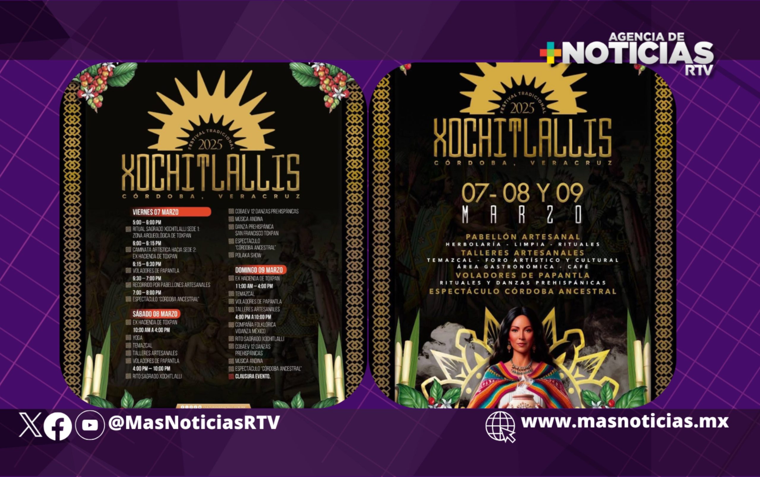 Córdoba tendrá el Festival Xochitlallis